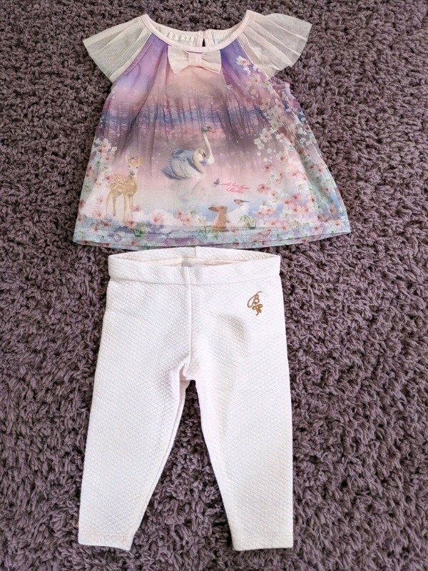 baby girl ted baker tracksuit